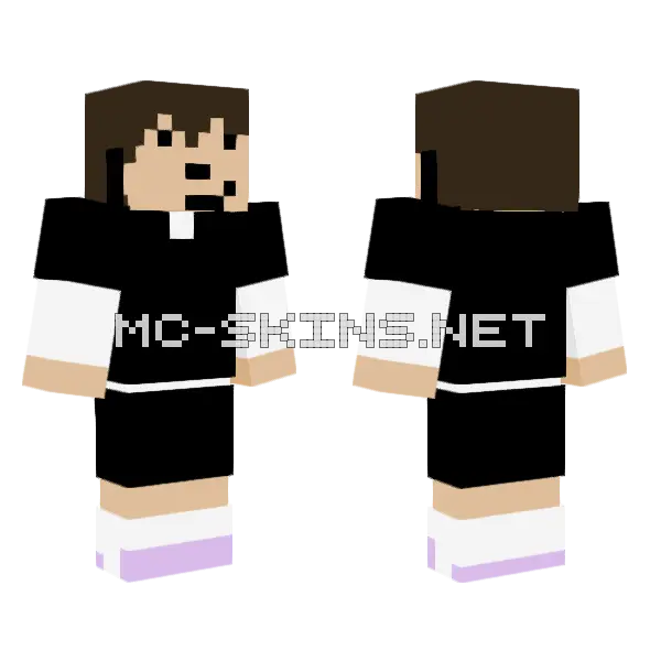 Brown Haired Boy, front and back
