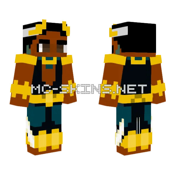 Brown Hat Gambler, front and back
