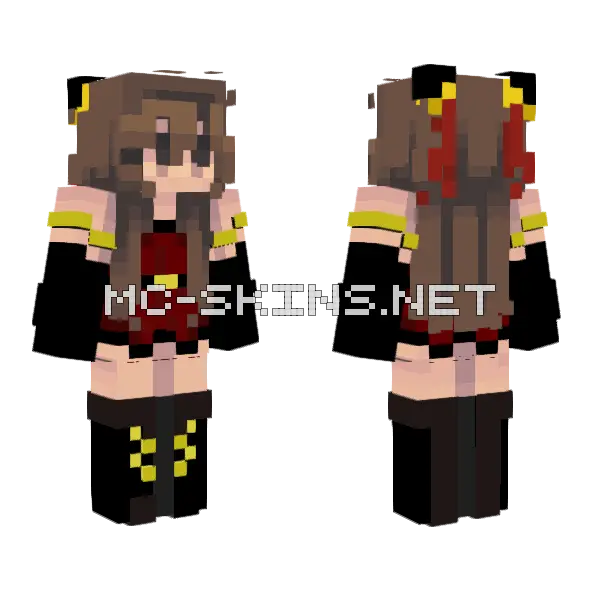 Brown Hooded Figure, front and back