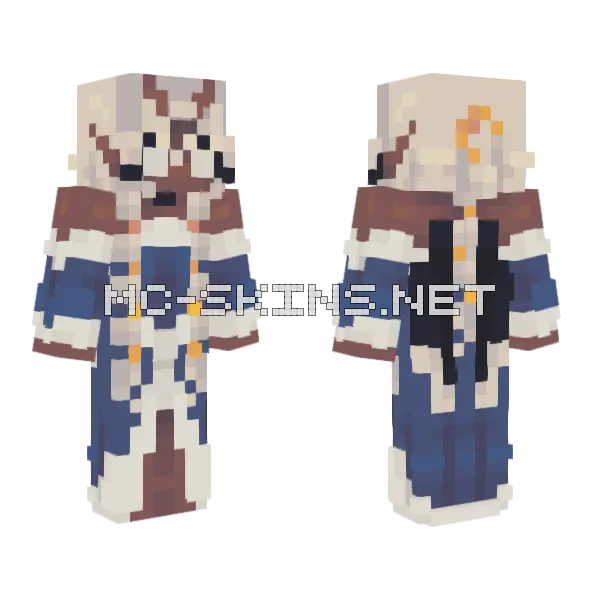 Selena's Blue Robes, front and back