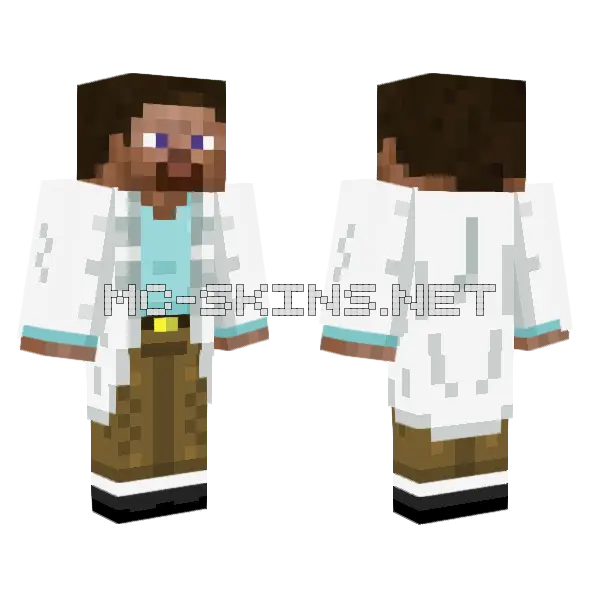 Brown Jacket Steve, front and back