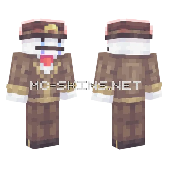 Brown Hatty Hattington, front and back