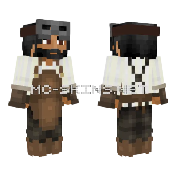 Brown Leather Explorer, front and back