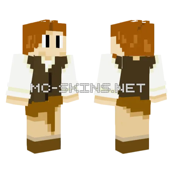 Brown Sailor Outfit, front and back