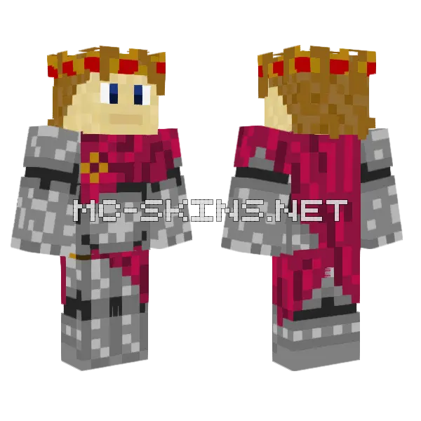 Maroon Prince, front and back