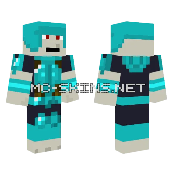 Brute Minor Minecraft skin, front and back