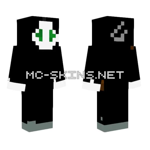 Btx Liam Minecraft skin, front and back