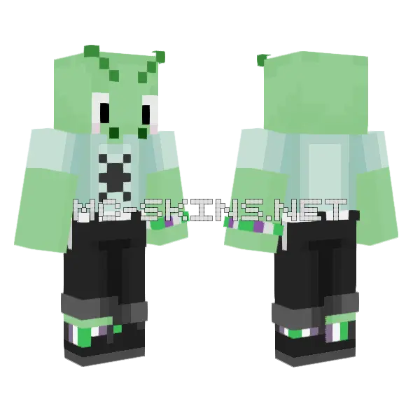 Bug Minecraft skin, front and back