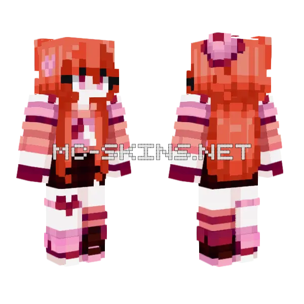 Bugboi Minecraft skin, front and back
