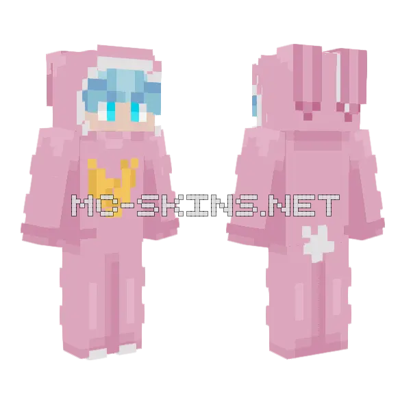 Bunny Undead Unluck, front and back