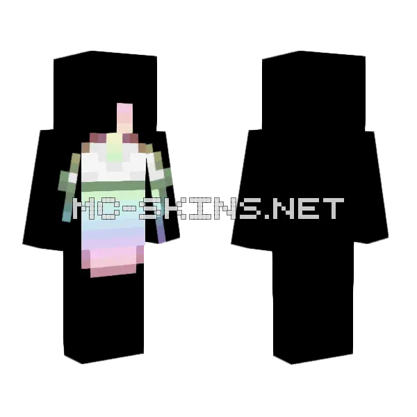 Burnout Skin Minecraft skin, front and back