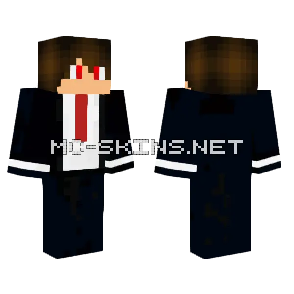 Business Man Fixed, front and back