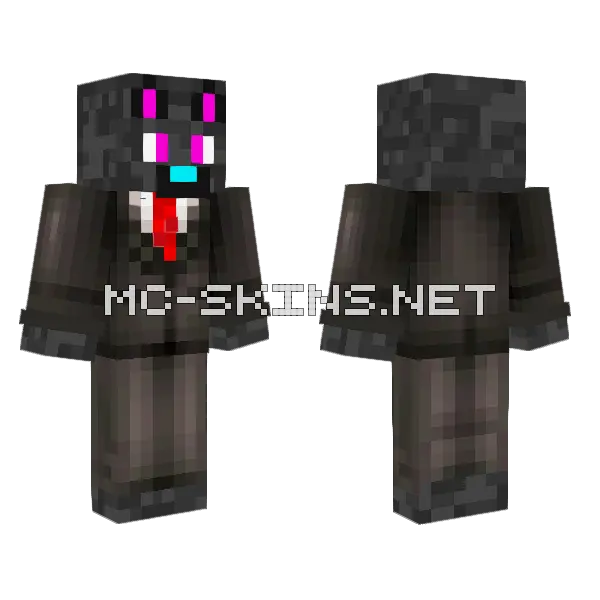 Business Neo Minecraft skin, front and back