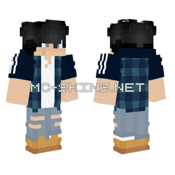 But Mommmm Minecraft skin, front and back