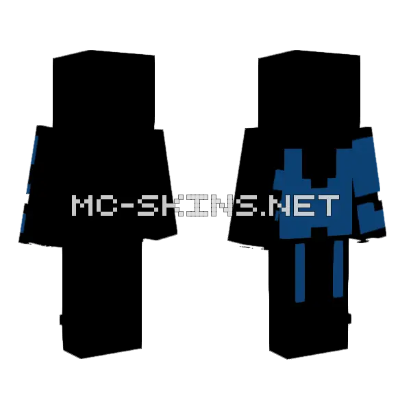 Butterfly Wings Base Minecraft skin, front and back