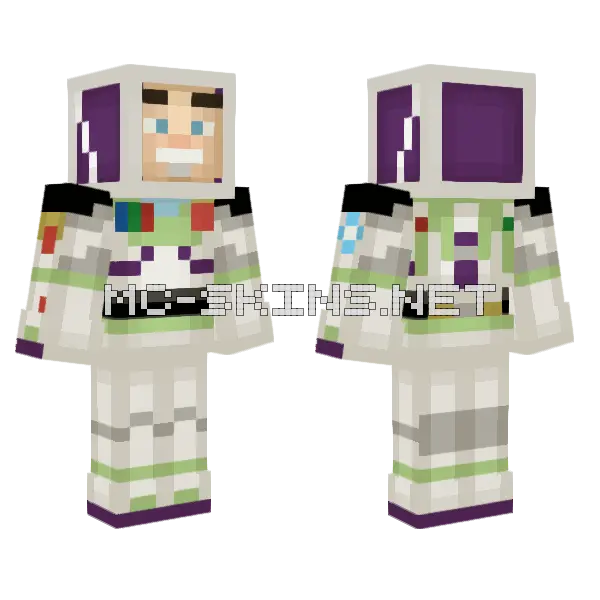 Buzz Lightyear Suit, front and back