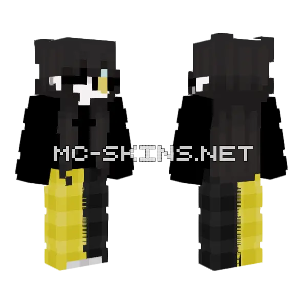 Buzzing Like A Bee Minecraft skin, front and back