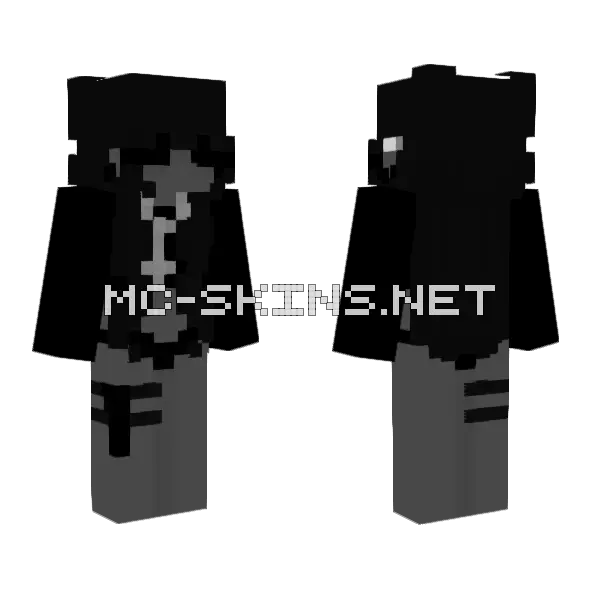 By Lil Minecraft skin, front and back