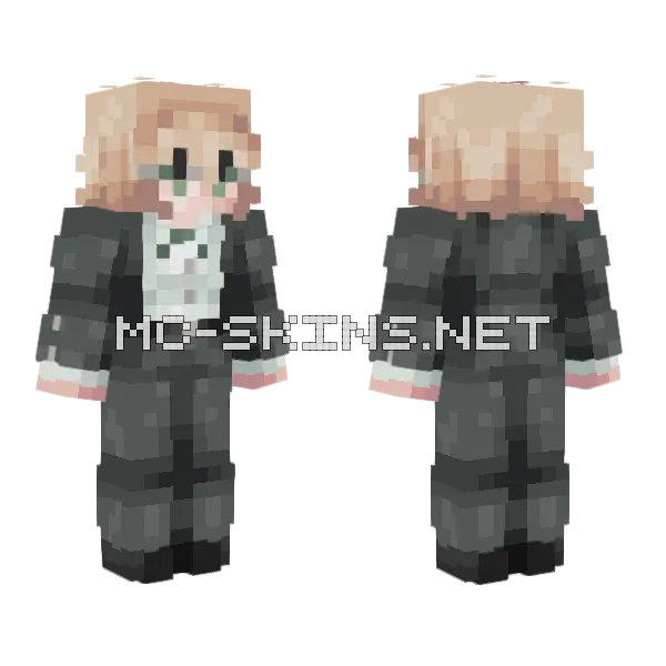 Byakuya Togami Uniform, front and back