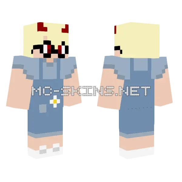 Bydk01 Skin Two Minecraft skin, front and back
