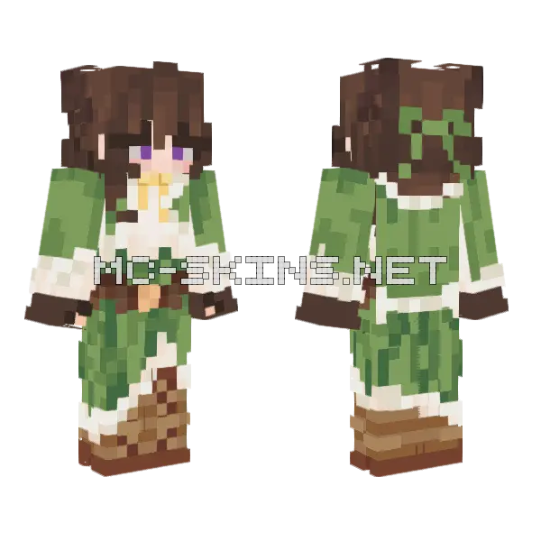 Byimoony Skin Minecraft skin, front and back