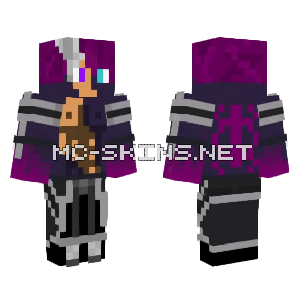 Byjoacs Mucho Poder Minecraft skin, front and back