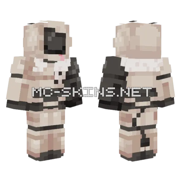 Byte Skin Minecraft skin, front and back