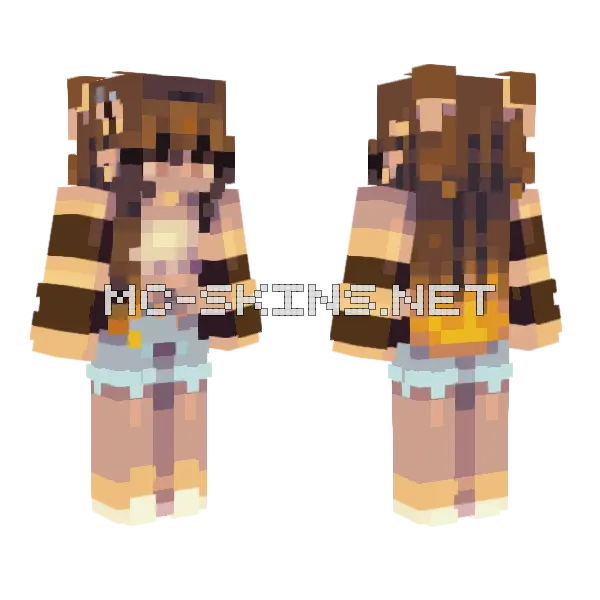 Bzzz Bumblebee Rce Minecraft skin, front and back