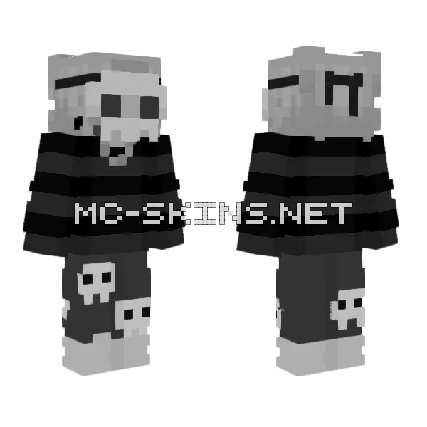 C Xfbsdfhswr Minecraft skin, front and back