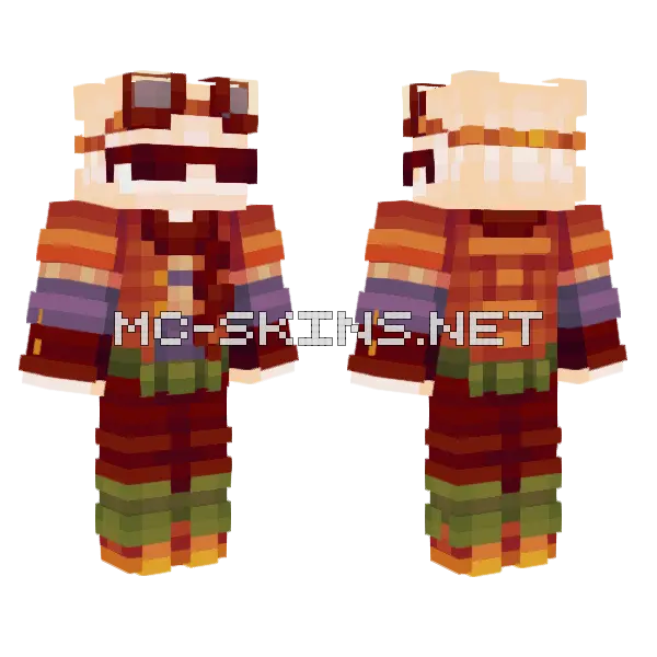 C10wd Hazel Hydras Pandora S Box Last Dance Minecraft skin, front and back