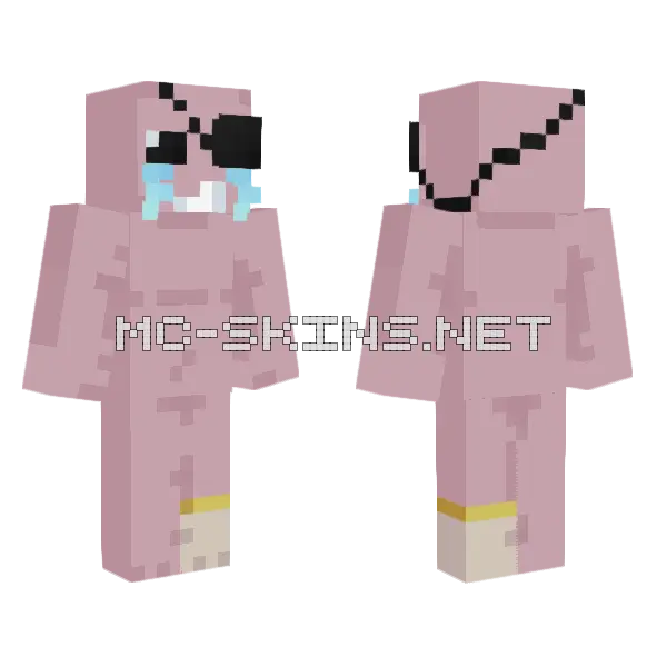 Cain Minecraft skin, front and back