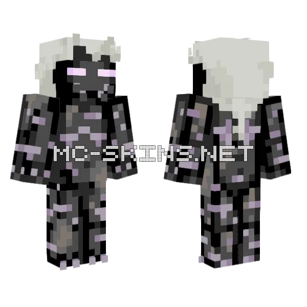 Cain Base Hair Fixed Minecraft skin, front and back