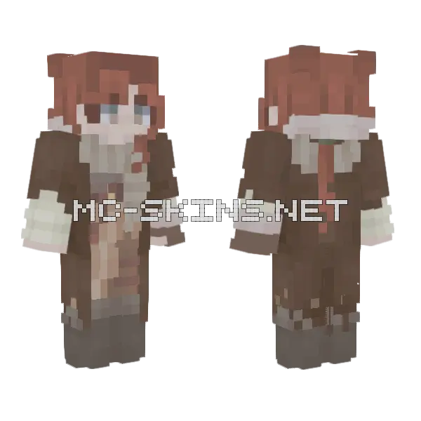 Caleb Widogast Skin Minecraft skin, front and back