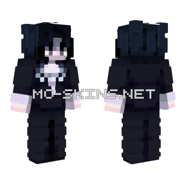Call Me Diablo Minecraft skin, front and back