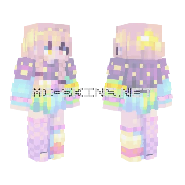 Calling Out Your Name Minecraft skin, front and back