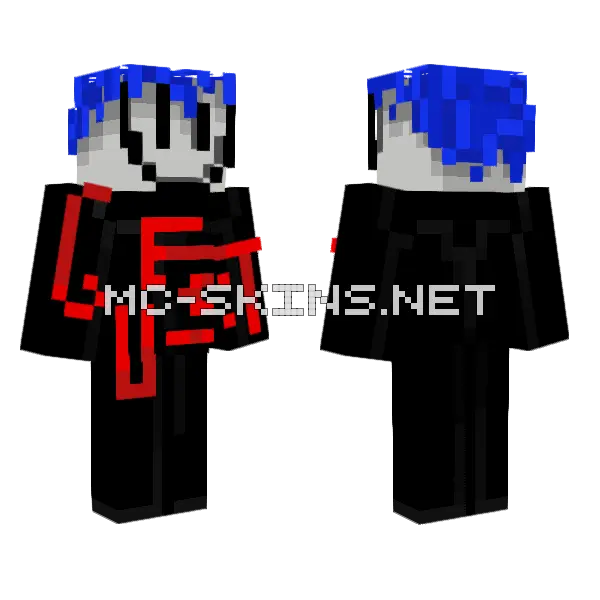 Callmegvets Skin Minecraft skin, front and back