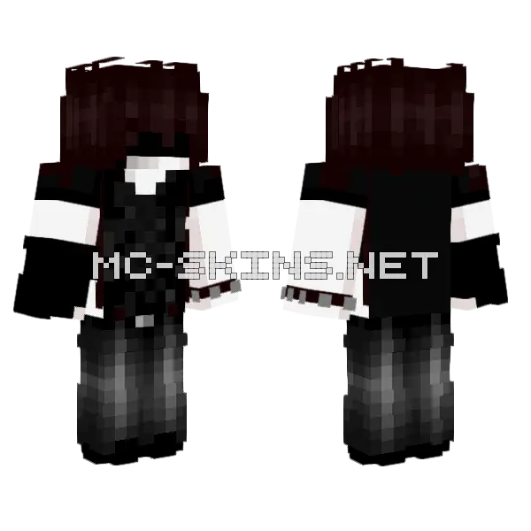 Callum Minecraft skin, front and back