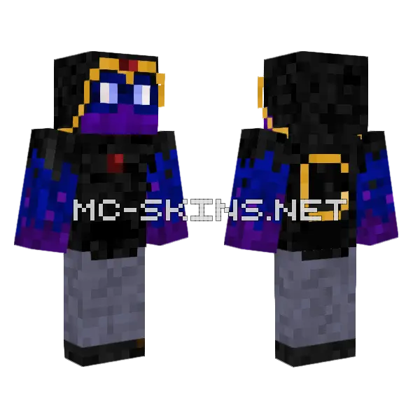 Caltiesmal Wip Minecraft skin, front and back