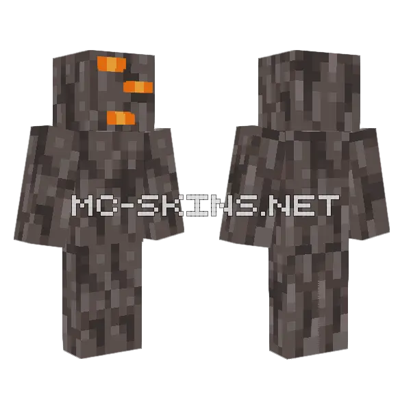 Cammerman Minecraft skin, front and back