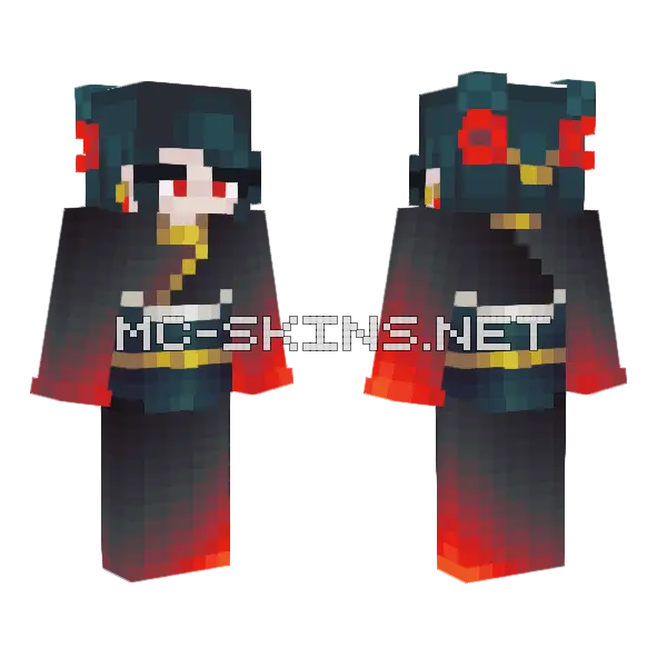Can You Hear My Heart Minecraft skin, front and back