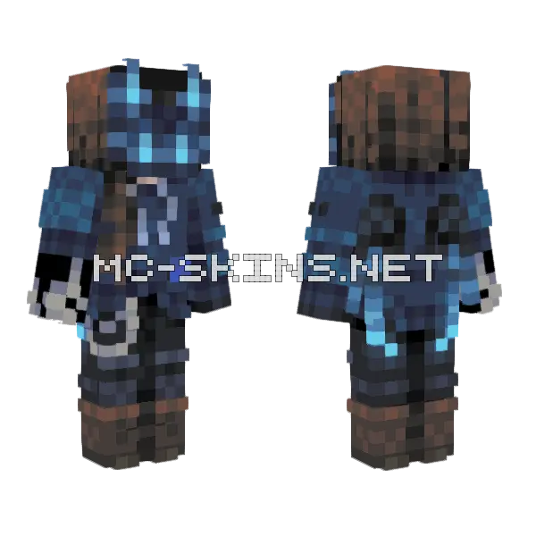 Can't Carry It With You Minecraft skin, front and back