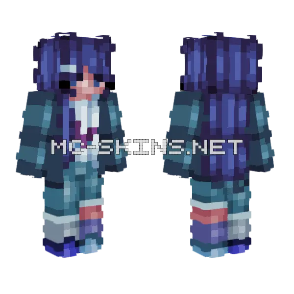 Can't Live Without You RCE Minecraft skin, front and back