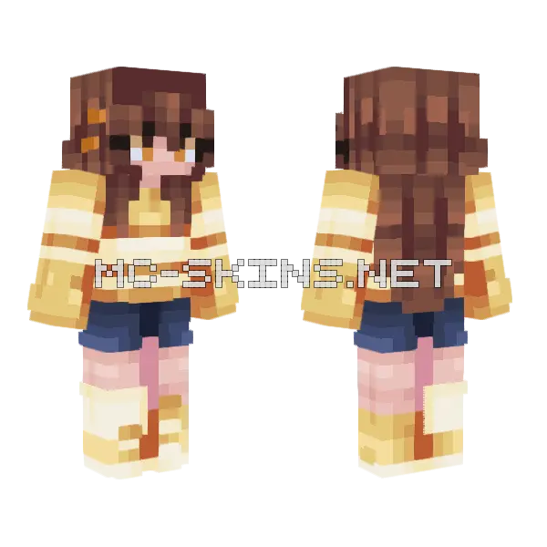 Cant Stop Me Minecraft skin, front and back