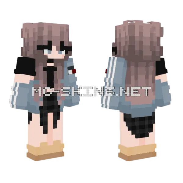 Cant With It Minecraft skin, front and back