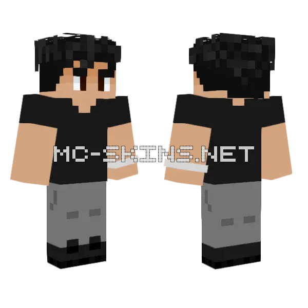 Canyon Base Skin Minecraft skin, front and back