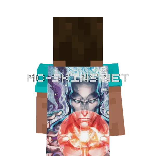 Captain Atom cape, outside and lining