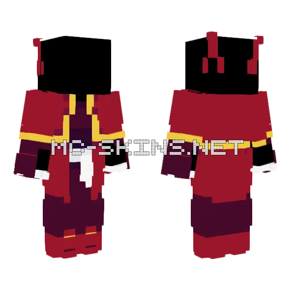 Captain Finish The Skin Contest Minecraft skin, front and back
