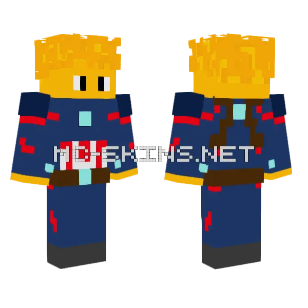 Captain Samilot, front and back