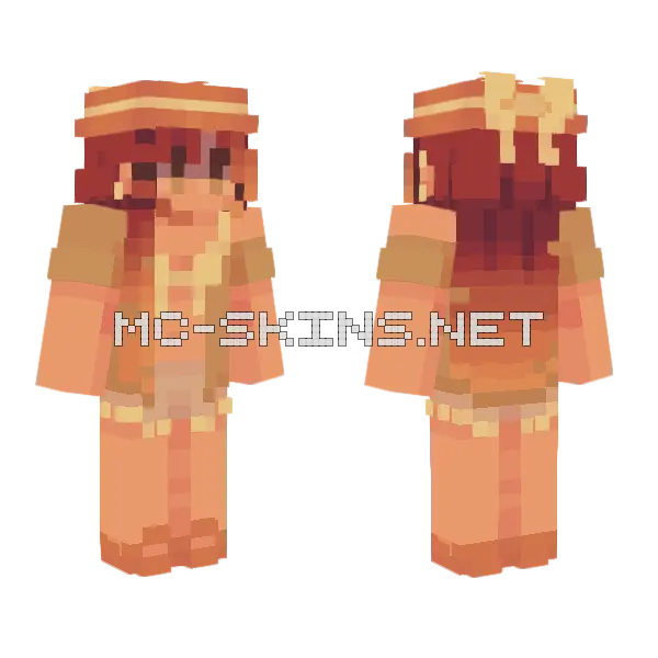 Caranday Ter16 Minecraft skin, front and back