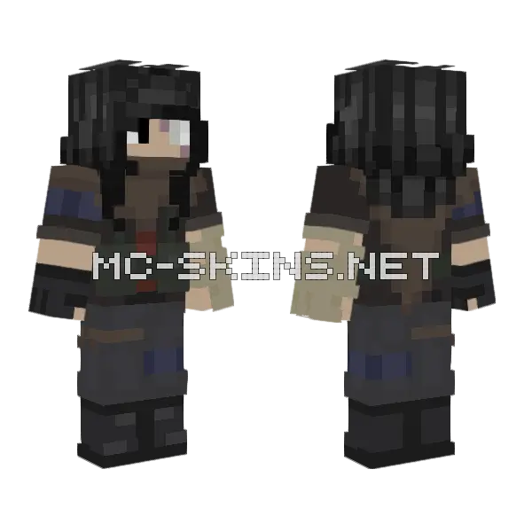 Carato Scav Minecraft skin, front and back